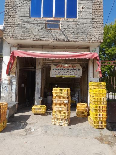 عکس مرغ فروشی بارانی