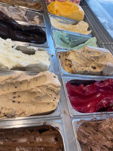عکس بستنی و آبمیوه آدم برفی