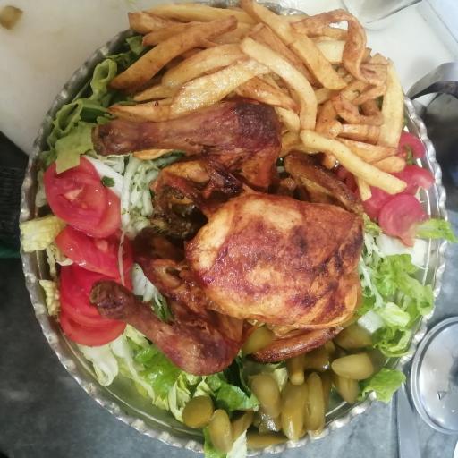 عکس مرغ بریان تاج محل