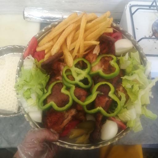 عکس مرغ بریان تاج محل