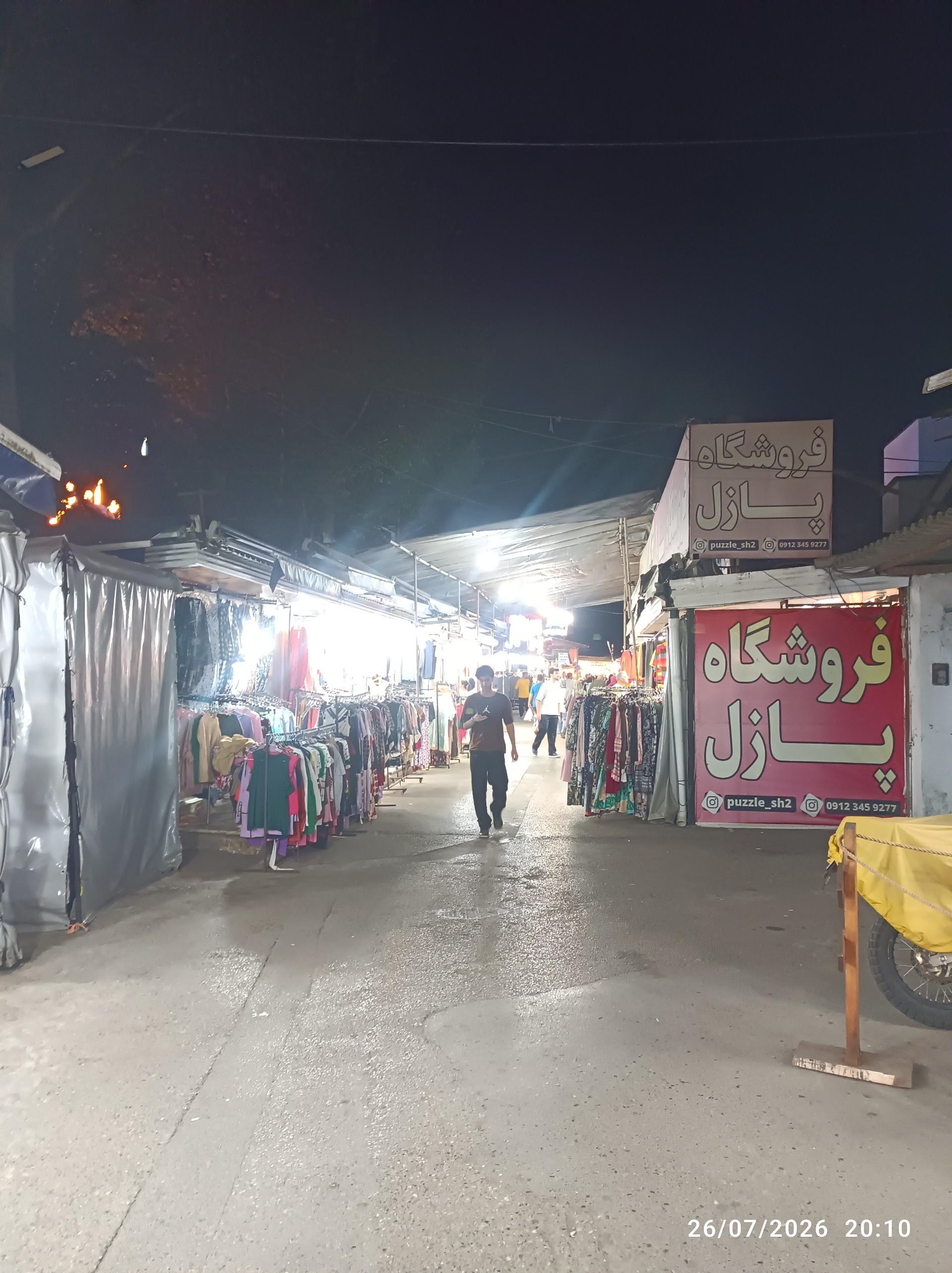عکس بازارچه شهرداری رویان
