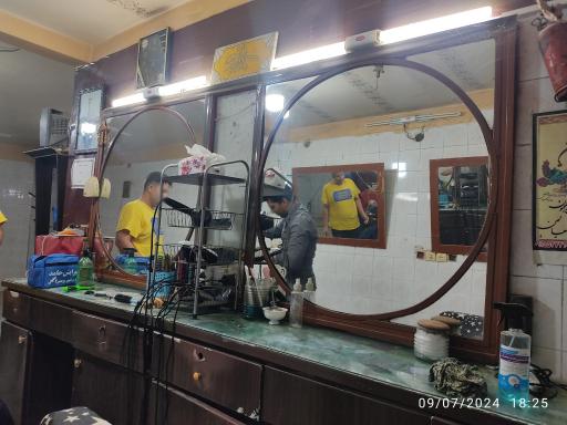 عکس پیرایش مردانه حامد