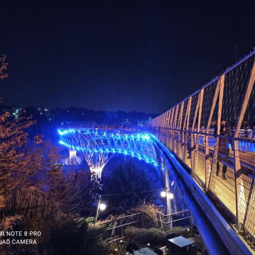 عکس پل طبیعت تهران