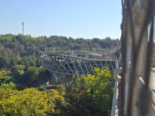 عکس پل طبیعت تهران