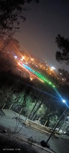 عکس پل طبیعت تهران