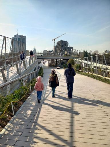 عکس پل طبیعت تهران