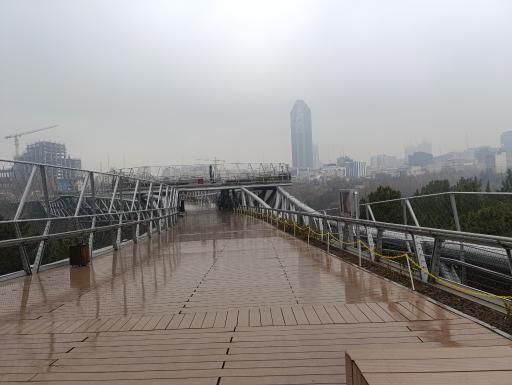عکس پل طبیعت تهران