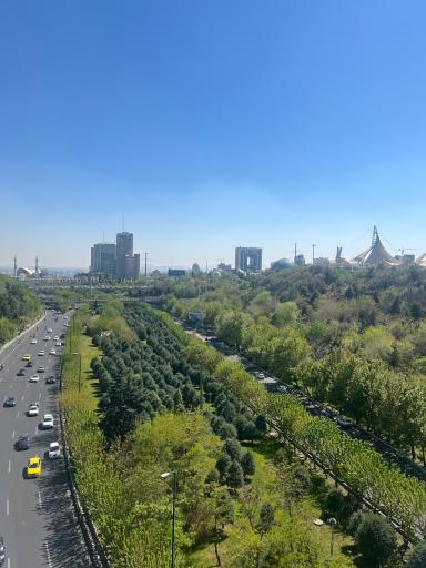 عکس پل طبیعت تهران