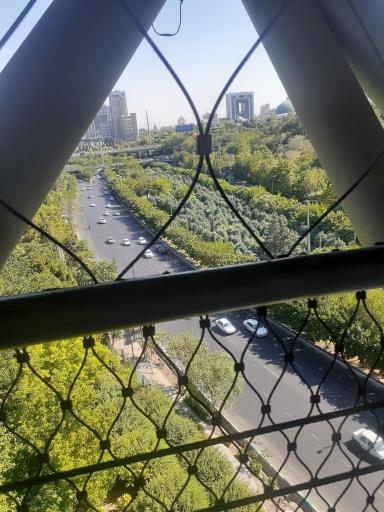 عکس پل طبیعت تهران