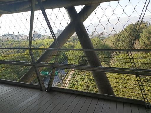 عکس پل طبیعت تهران