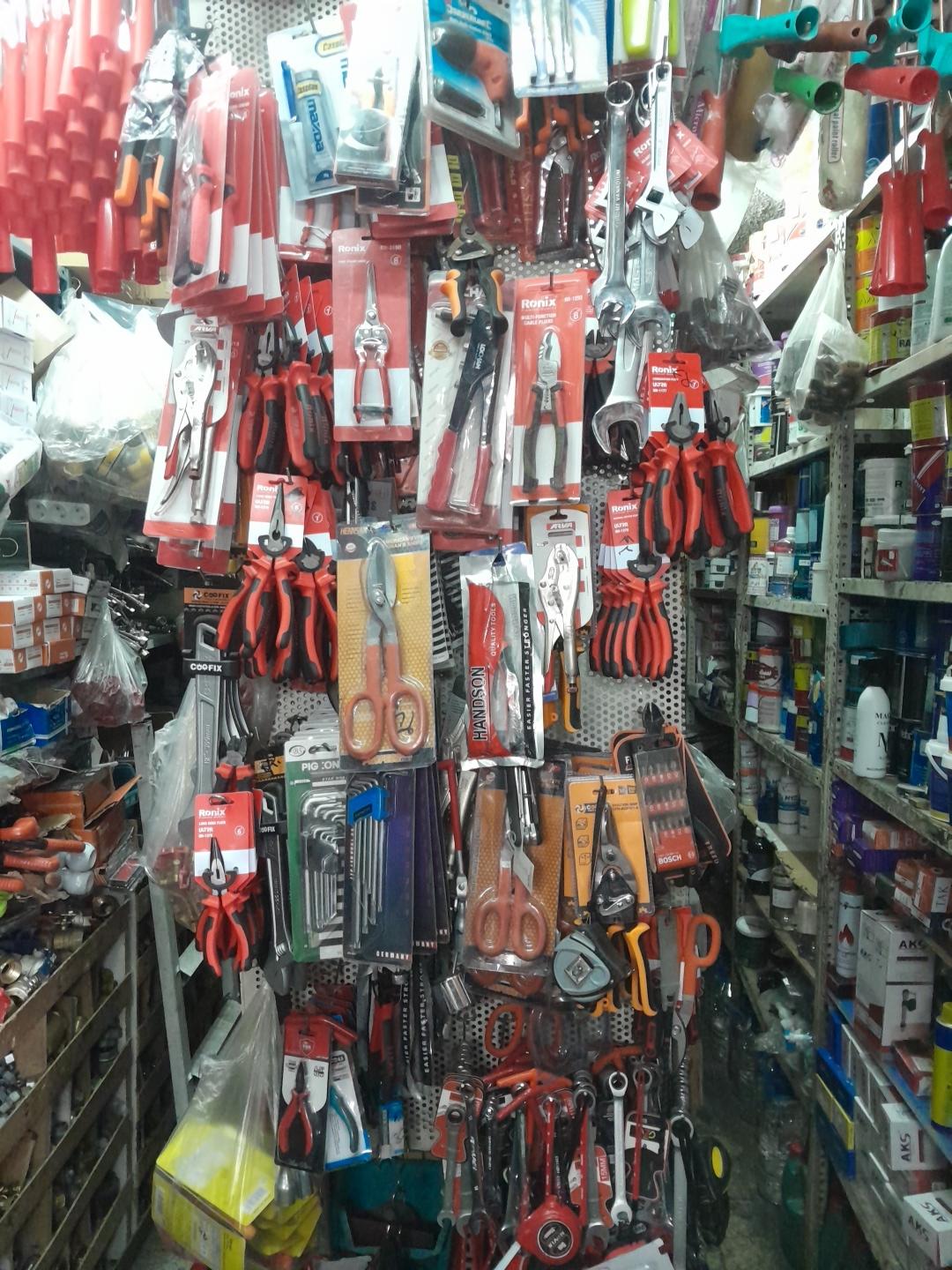 عکس ابزار و رنگ و مصالح زیبا بابایی