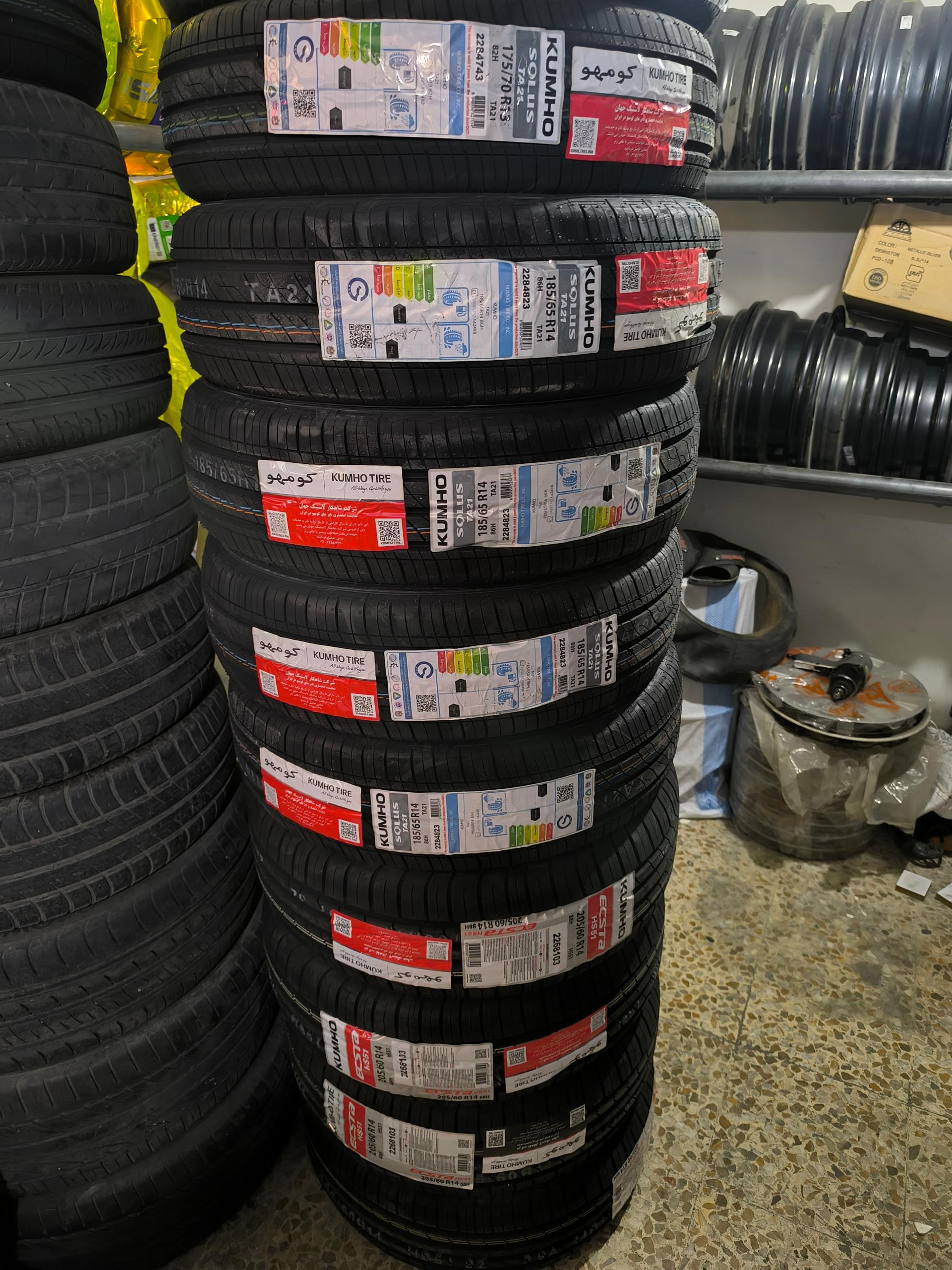 عکس رینگ و لاستیک صالح