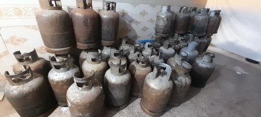 عکس گاز فروشی و گاز پرکنی میرشکار