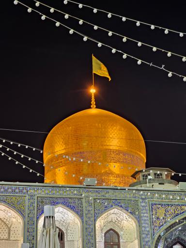 عکس گنبد طلا