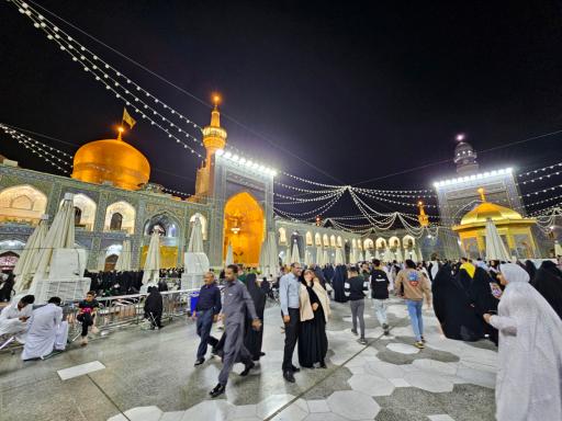 عکس گنبد طلا