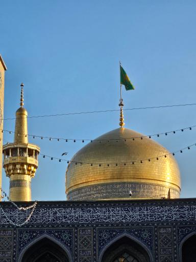 عکس گنبد طلا