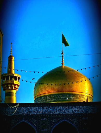 عکس گنبد طلا