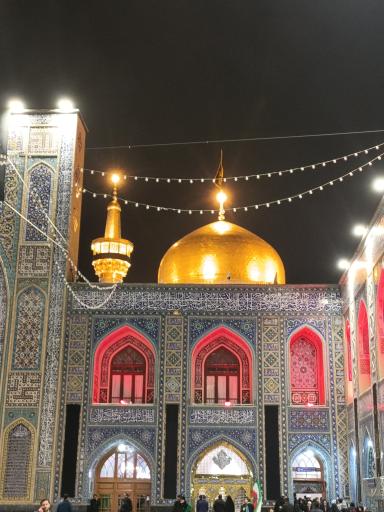 عکس گنبد طلا