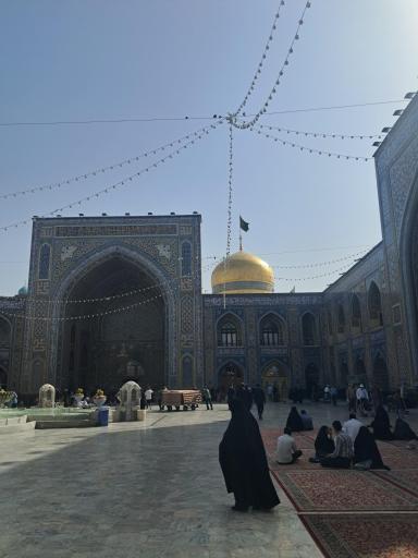 عکس گنبد طلا