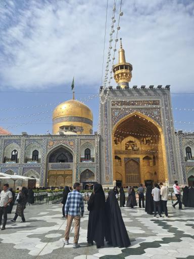 عکس گنبد طلا