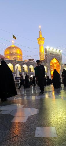 عکس گنبد طلا