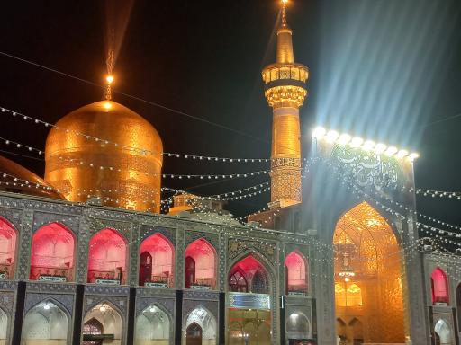 عکس گنبد طلا