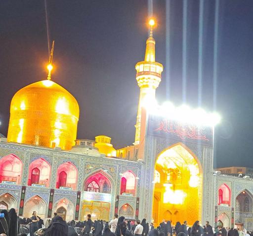 عکس گنبد طلا