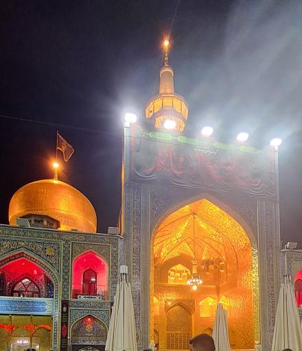 عکس گنبد طلا
