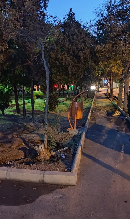 عکس بوستان محلی دامغان