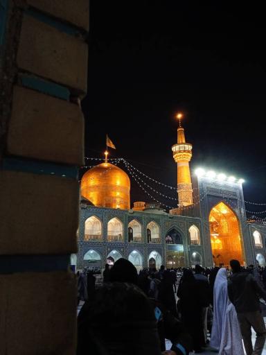 عکس گنبد طلا