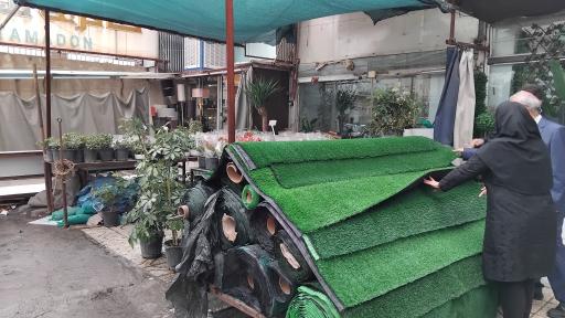 عکس بازار گل فتح‌آباد