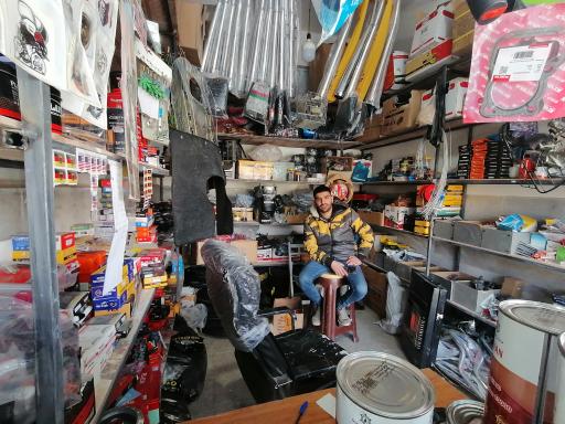 عکس لوازم یدکی موتورسیکلت پرواز