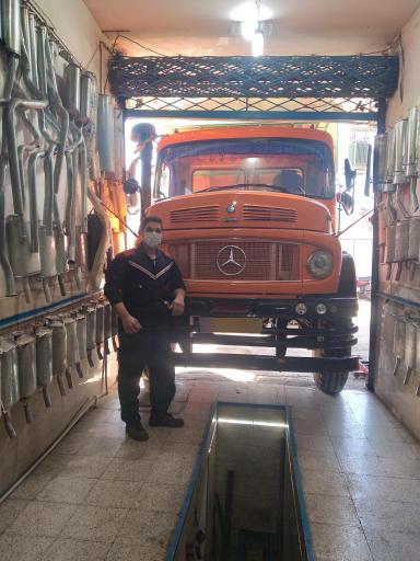 عکس اگزوز سازی یزدان دوست 