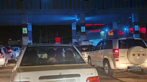 عکس پمپ بنزین هفت آسمان