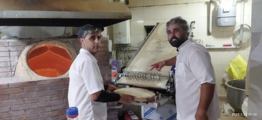 عکس نانوایی تافتونی سنتی سبحان