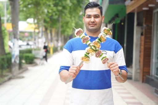 عکس کته کبابی  نمونه سردار بناب