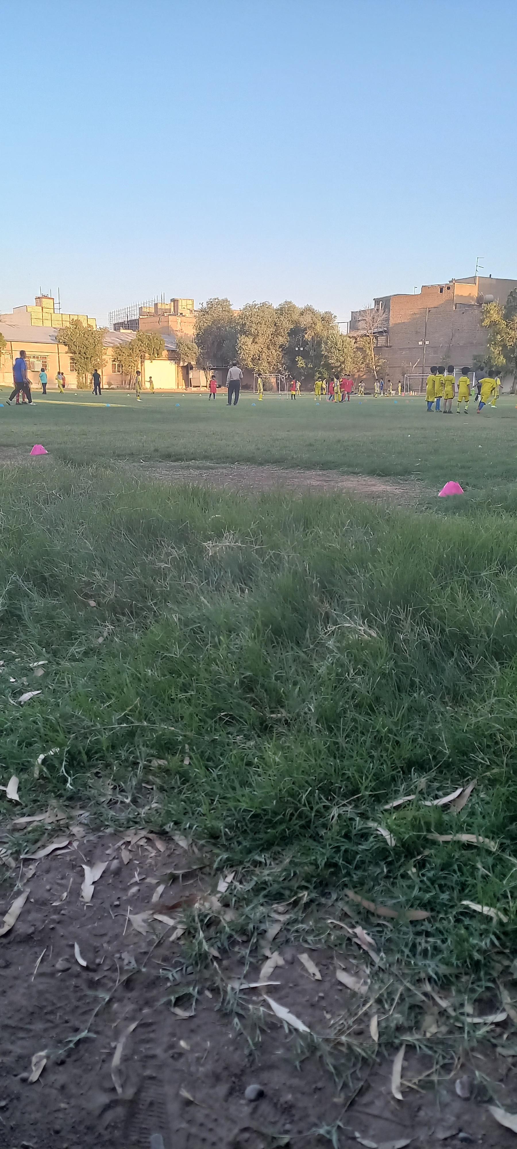 عکس زمین فوتبال شاهین