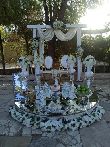 عکس تالار باغ رز