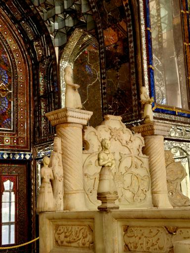 عکس تخت مرمر