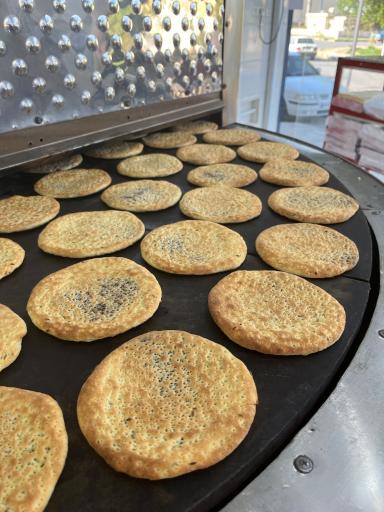 عکس کلوچه پزی شمس آباد