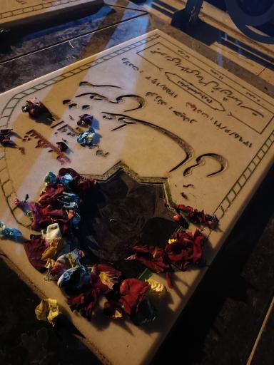 عکس مزار شهید مرتضی عطایی مدافع حرم