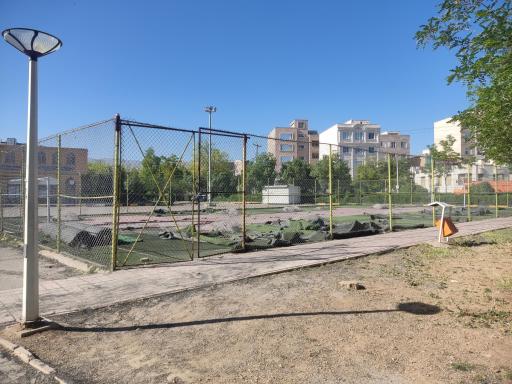 عکس زمین چمن مصنوعی