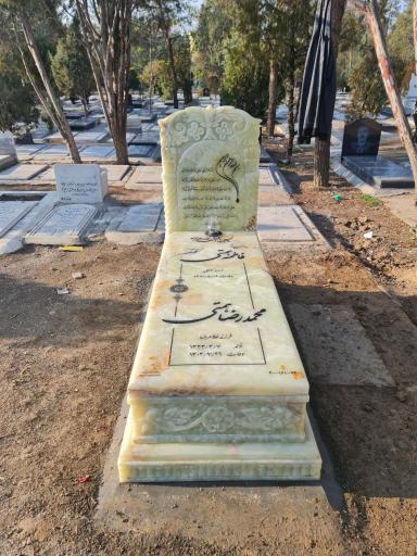 عکس مزار محمدرضا همتی