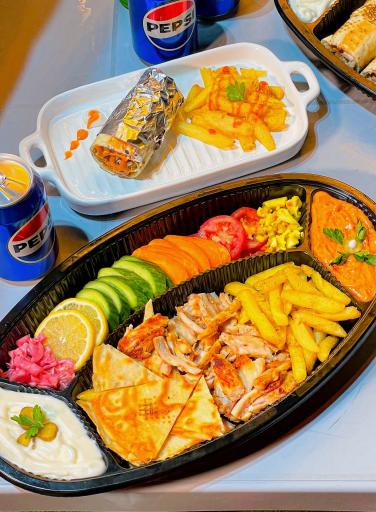 عکس شاورما لمزونی