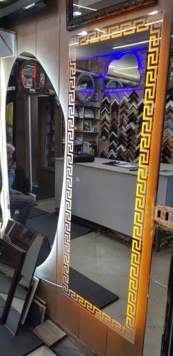 عکس شیشه بری آینه و قاب سیجانی