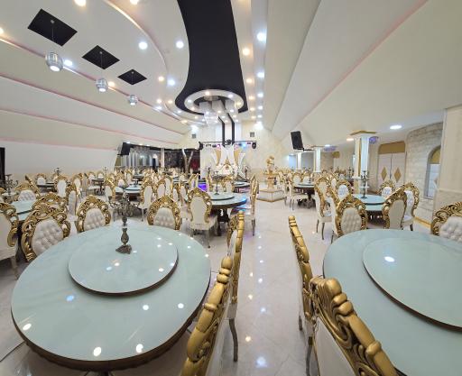 عکس تالار پذیرایی باغ گل یاس