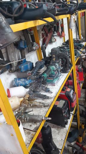 عکس تعمیرات و اجاره ابزار سعید