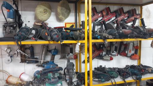 عکس تعمیرات و اجاره ابزار سعید
