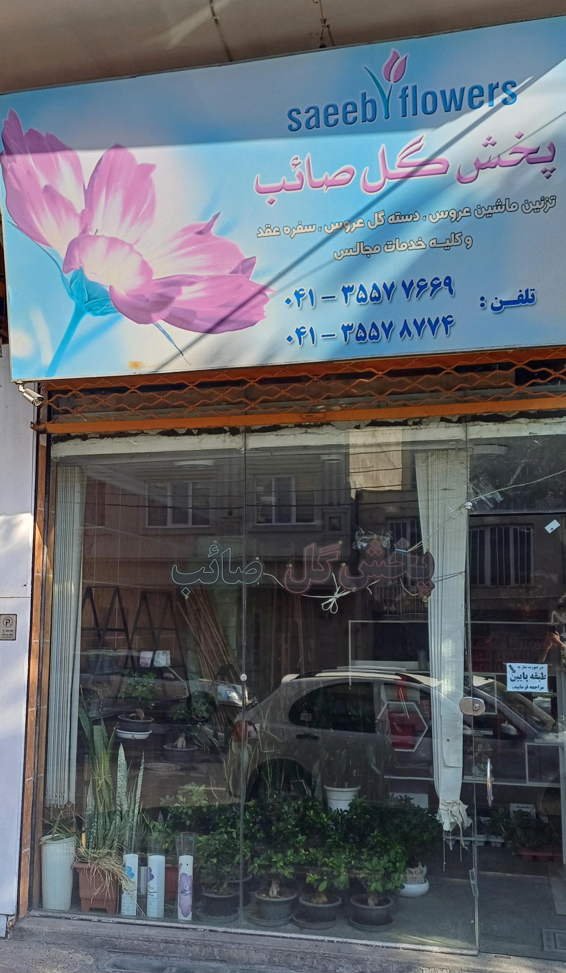 عکس پخش گل صائب