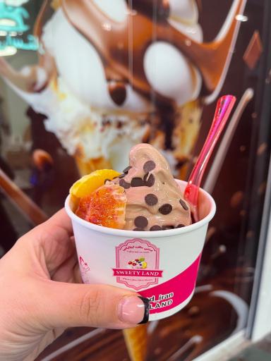 عکس بستنی سوئیتی لند